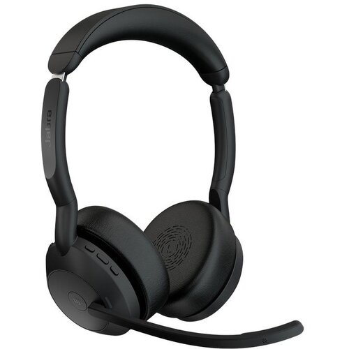Jabra Slušalice Evolve2 55 Link380a MS Stereo Wireless Black Cene