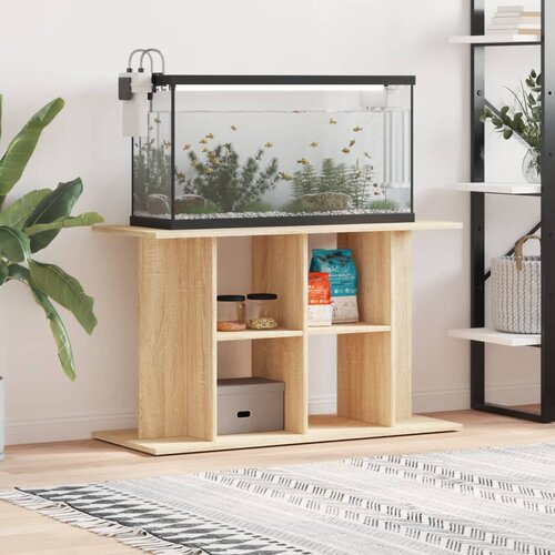  Stalak za akvarij Sonoma hrast 100x40x60 cm Konstruirano drvo Cene