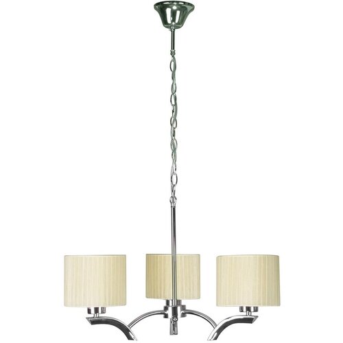 Candellux luster/visilica-draga viseća lampa 3X60W E27 krem Slike