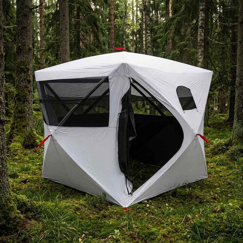  Lovni šator s krovom Bijeli Blackout 143 x 143 x 165 cm Cene