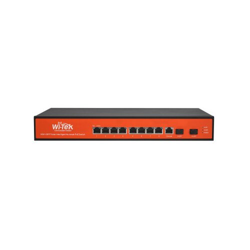 Wi-tek WI-PMS310GF-UPS+ 8GE+2SFP ports 24V-48V mixed L2 managed ups no-break poe switch with 8-Port poe ( 1979 ) Cene