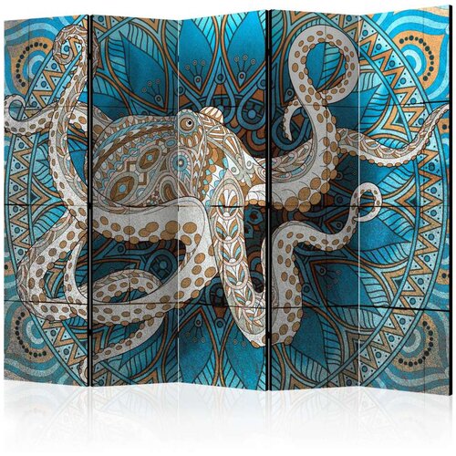 Paravan u 5 dijelova - Zen Octopus II [Room Dividers] 225x172 Slike