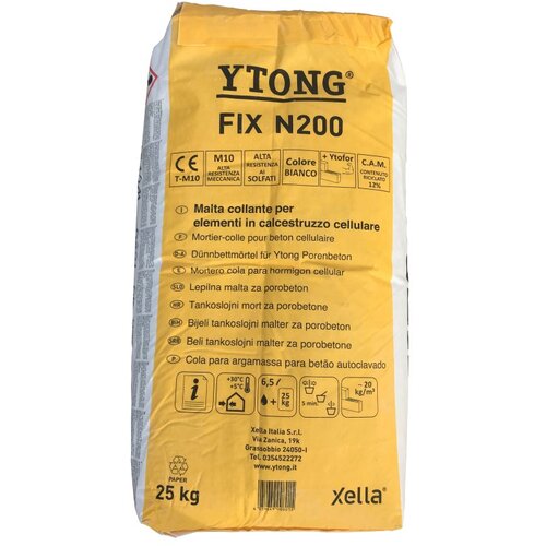 YTONG Lepilna malta Ytong (25 kg, bela) Slike