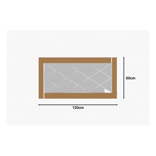 Hanah home Mirror Bronzano-bijelo Slike
