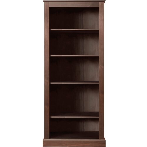 Støraa Rjav regal iz masivnega bora 181x31 cm Mille – Cene