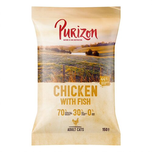 Purizon Adult pi&amp;scaron;čanec &amp;amp; riba - brez žit - 150 g Slike
