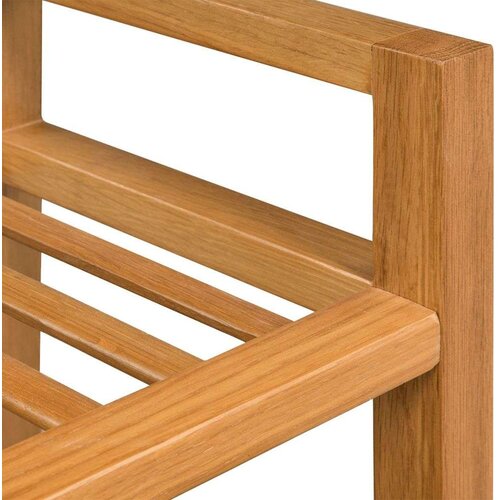  Za cipele s 2 police 50x27x40 cm od masivne hrastovine Slike