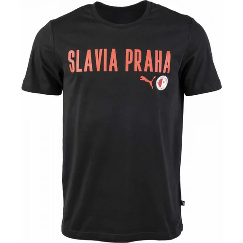 Puma Slavia Prague Graphic Tee DBLU Muška majica kratkih rukava, crna, veličina