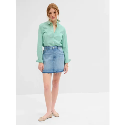 GAP denim mini skirt - women