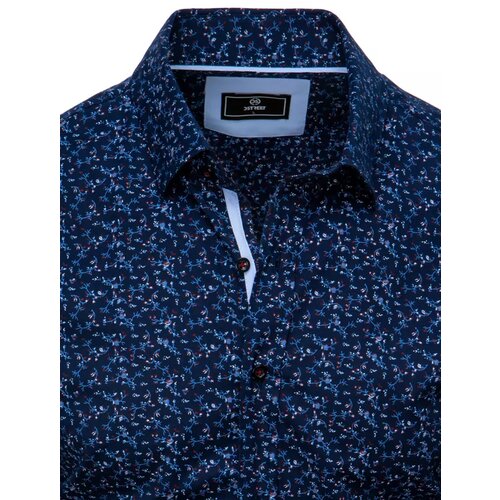 DStreet dark blue men&amp;#039;s shirt Slike