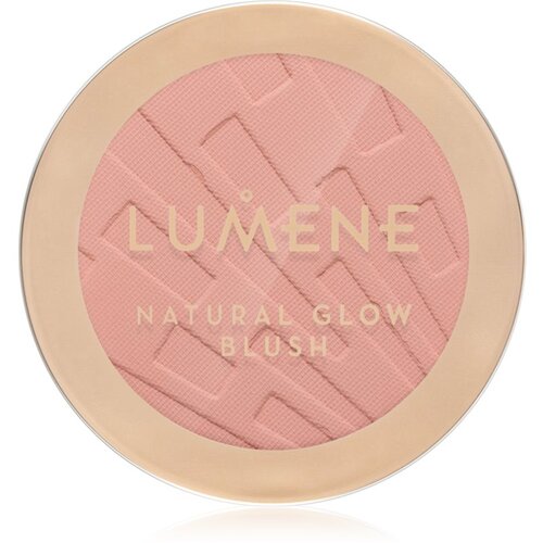Lumene Natural Glow kompaktno rumenilo s mat efektom nijansa 1 Coral Glow 4 g Slike