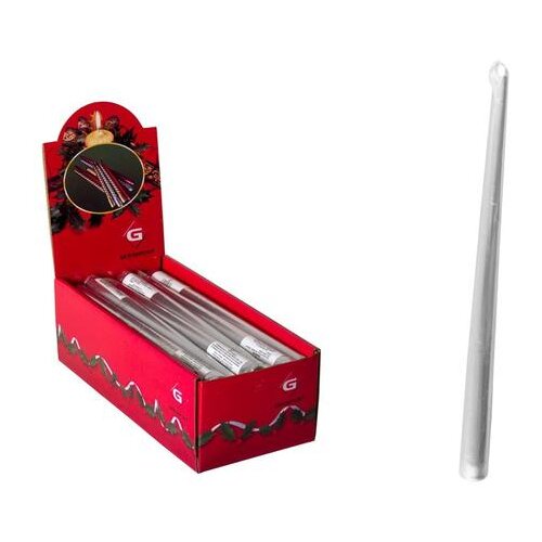  SVIJEĆA 25CM SREBRNA Cijene