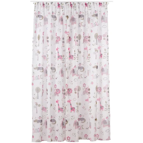 Mendola Fabrics Otroška zavesa 300x260 cm Giraffe –