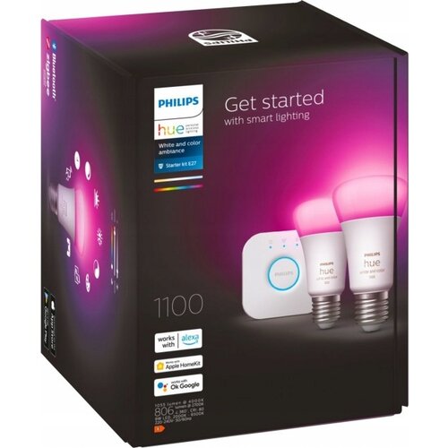 Philips huewca 10.5W A60 E27 2set eu (pmo) Cene