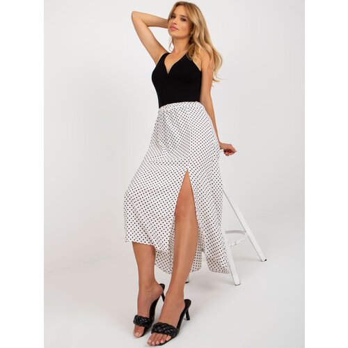 RUE PARIS Skirt-WN-SD-2205-1.25X-white-navy blue Cene
