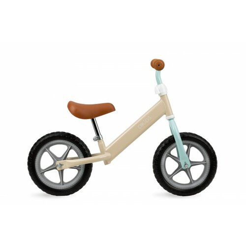 Qkids bicikla za decu bez pedala balance bike fleet braon Slike