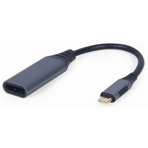 Gembird A-USB3C-DPF-01 USB Type-C to DisplayPort male adapter, space grey Cene