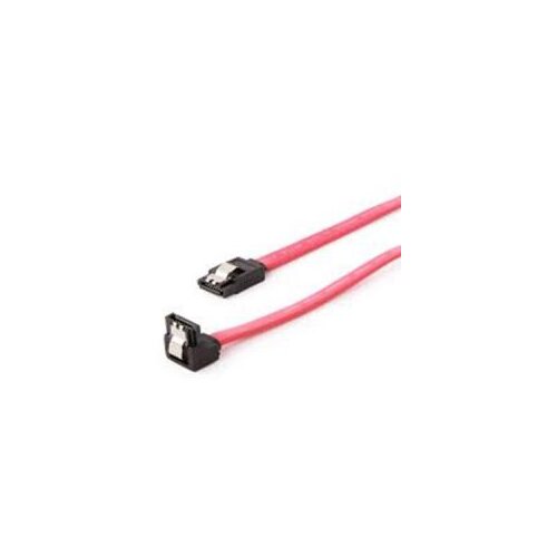 Sata data cable metal clips 50cm sa 90st konektorom, CC-M-DATA90, GEMBIRD Slike