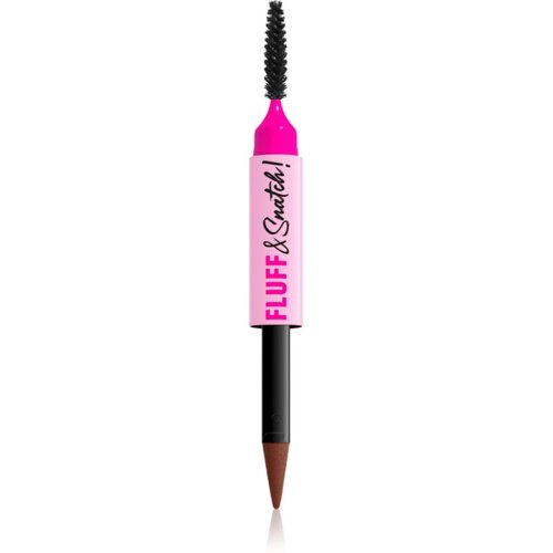 NYX Professional Makeup Fluff &amp;amp; Snatch olovka za obrve s puder efektom nijansa Rich Auburn 1 g Slike