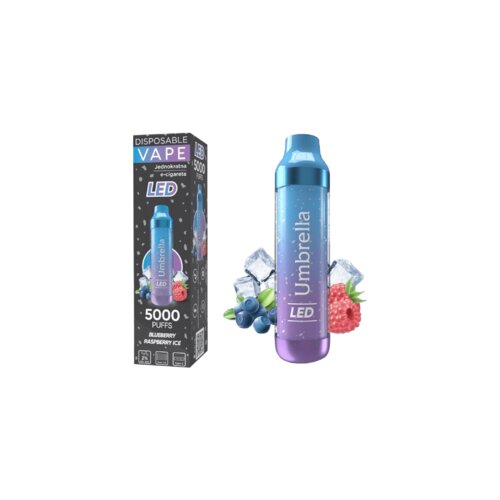 Umbrella 5000 Puffs LED Blueb.Raspb.Ice 20mg Cijene