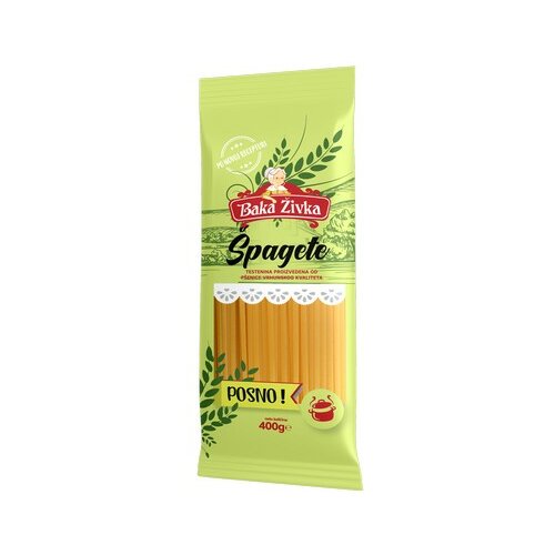 Baka Živka testenina špagete 400g Cene