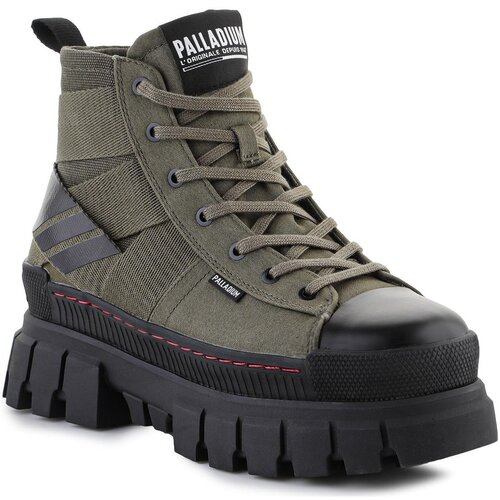 Palladium Visoke superge Revolt HI Army 98579-309-M Večbarvna Cene