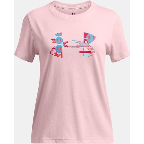 Under Armour Girls&amp;#039; T-shirt UA Big Logo UA Fill SS - Girls Slike