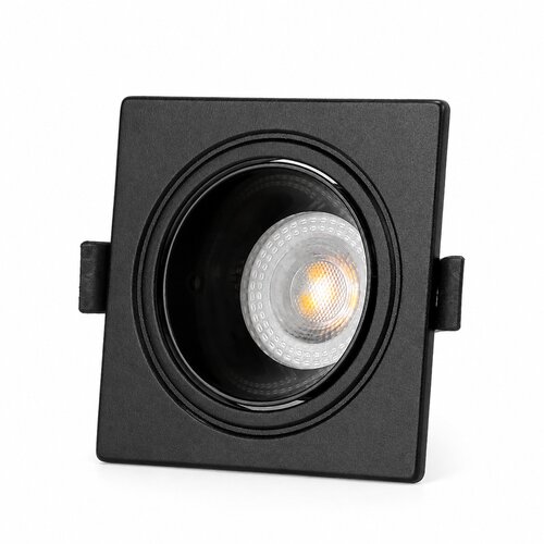  ugradna plafonjera spot 90 mm &amp;ndash; podesiva 25&amp;deg;, 85&amp;ndash;265V, do 25W-crna Slike