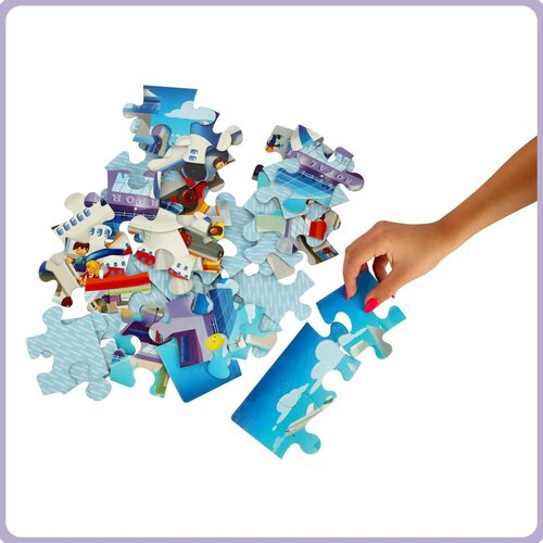 Castorland dječje puzzle 40kom - dan u zračnoj luci Slike