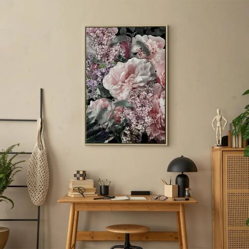  Slika - Among Flowers (1-part) - Blooming Plants in Nature's Colors 80x120 Cijene