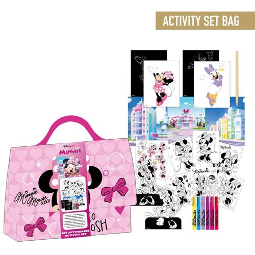Mickey &amp;amp; Minnie Disney Minnie set torbica za bojanje Slike