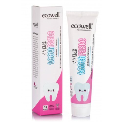 Ecowell org.pasta za zube za bebe i decu 6m+,75 gr ( A089108 ) Cene