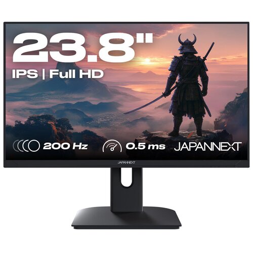  JAPAEXT JN-I238FHD200F computer monitor 60.5 cm (23.8) 1920 x 1080 pixels Full HD LCD Black Cene