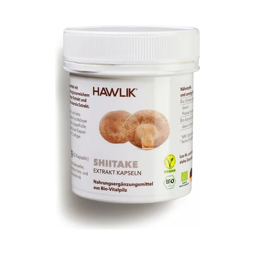 Hawlik bio Shiitake ekstrakt - kapsule - 60 kaps.