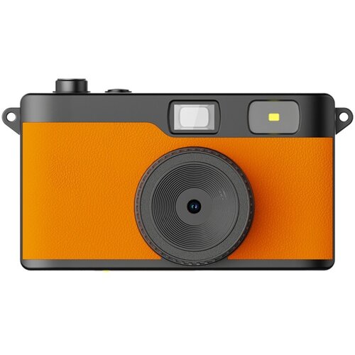INF Retro digitalni fotoaparat 13MP z 32G kartico, iskalo in bliskavico Orange, (5000324327) Cene