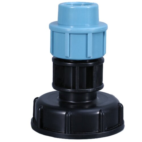 INF 2-paket PE adapter za IBC rezervoarje, 4 fen DN20, Črno/Modro, (5000286920) Cene