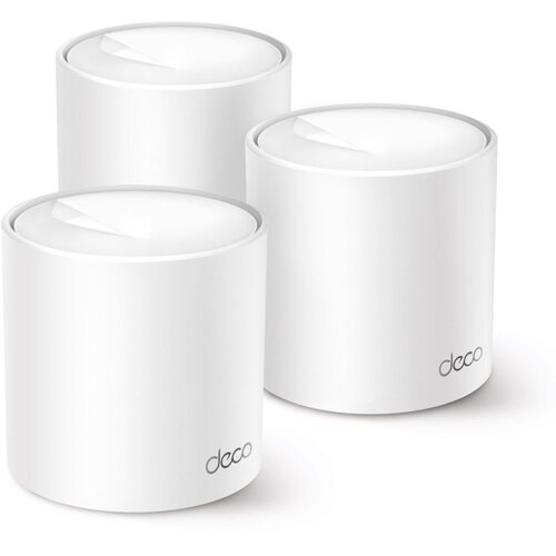 Tp-link Deco X10 Dvofrekvencijski (2,4 GHz / 5 GHz) Wi-Fi 6 (802.11ax) Bijelo 2 Unutarnji Slike