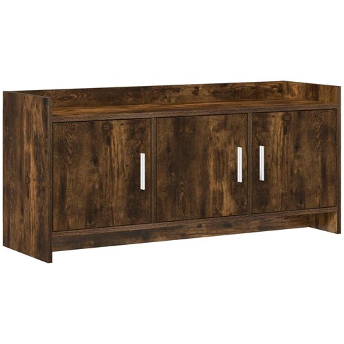 TV ormar 102 x 33 x 47 cm Dimljeni hrast Konstruirano drvo Cijene