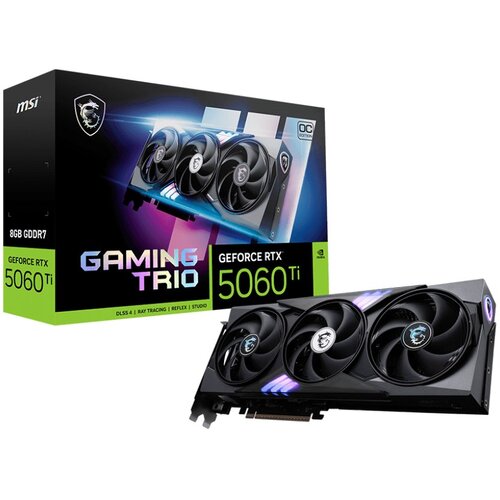 MSI GeForce RTX 5060 Ti 8G GAMING TRIO OC NVIDIA 8 GB GDDR7 Cijene