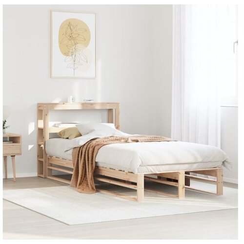 vidaXL Okvir kreveta bez madraca 90 x 200 cm od masivne borovine Cijene