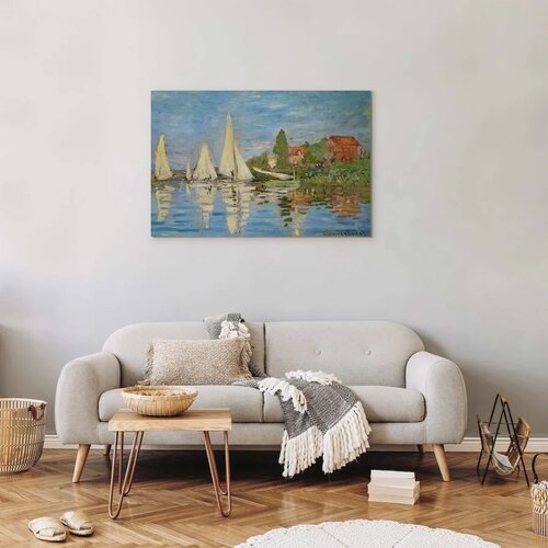  Slika - Claude Monet &amp;ndash; Regattas at Argenteuil 90x60 Standard Slike