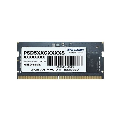 Patriot Memory pomnilnik - RAM Signature Line/DDR5/8 GB/5600 MHz/CL46/DIMM/PSD58G560082 Slike