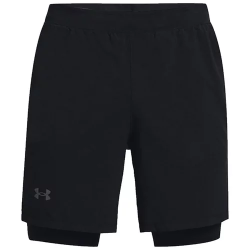 Under Armour UA Launch SW 7'' 2 in 1 Black/Black/Reflective S