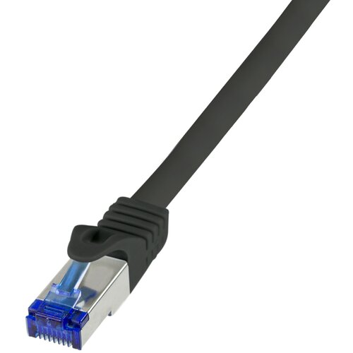 Logilink Priključni kabel Ultraflex\, Cat.6A\, S / FTP\, črn\, 0\,25 m C6A013S RJ45 CAT 6a S/FTP 0.25 m črna 1 kos, (20416249) Cene