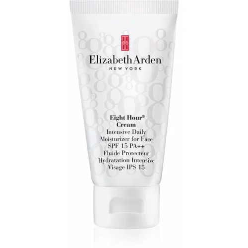 Elizabeth Arden Eight Hour Intensive Daily Moisturizer For Face dnevna hidratantna krema za sve tipove kože SPF 15 50 ml