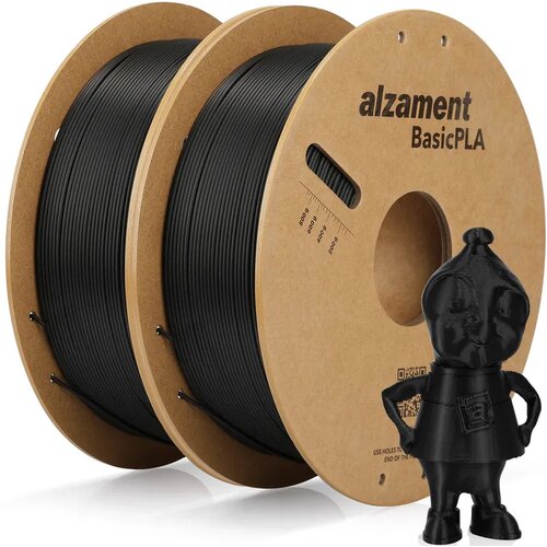 Filament pla basic dualpack 2x1kg black Cene