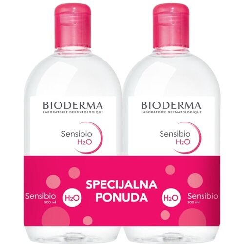 Bioderma sensibio Micelarna voda 2x 500 ml Slike