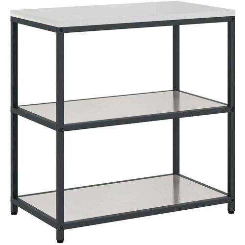  Kuhinjski set za pohranu 3 pcs Srebrna 240 x 50 x 92 cm Slike