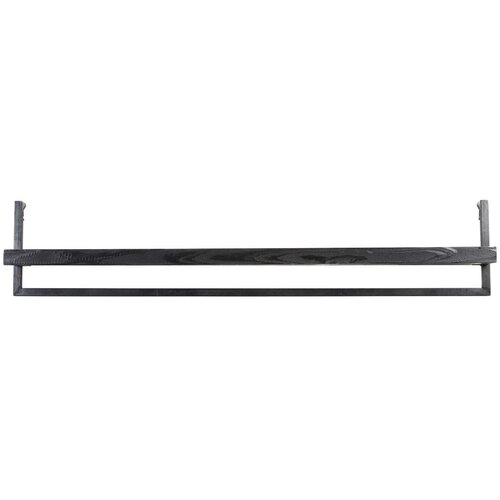 Light & Living Mat crna polica od masivnog manga 120 cm Maddison &ndash; Cijene