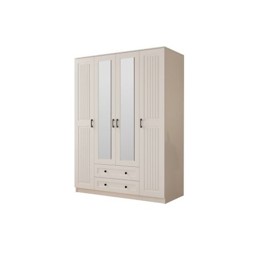 Hanah home Ormar Rb-074, 140x184x52 cm, Bijeli Slike